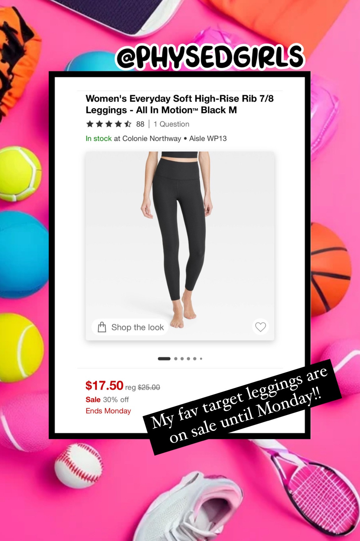 My fav target leggings are on sale until Monday! Snag them while you can :) 

@target @sale 
#leggings 

#LTKActive #LTKSaleAlert #LTKMostLoved