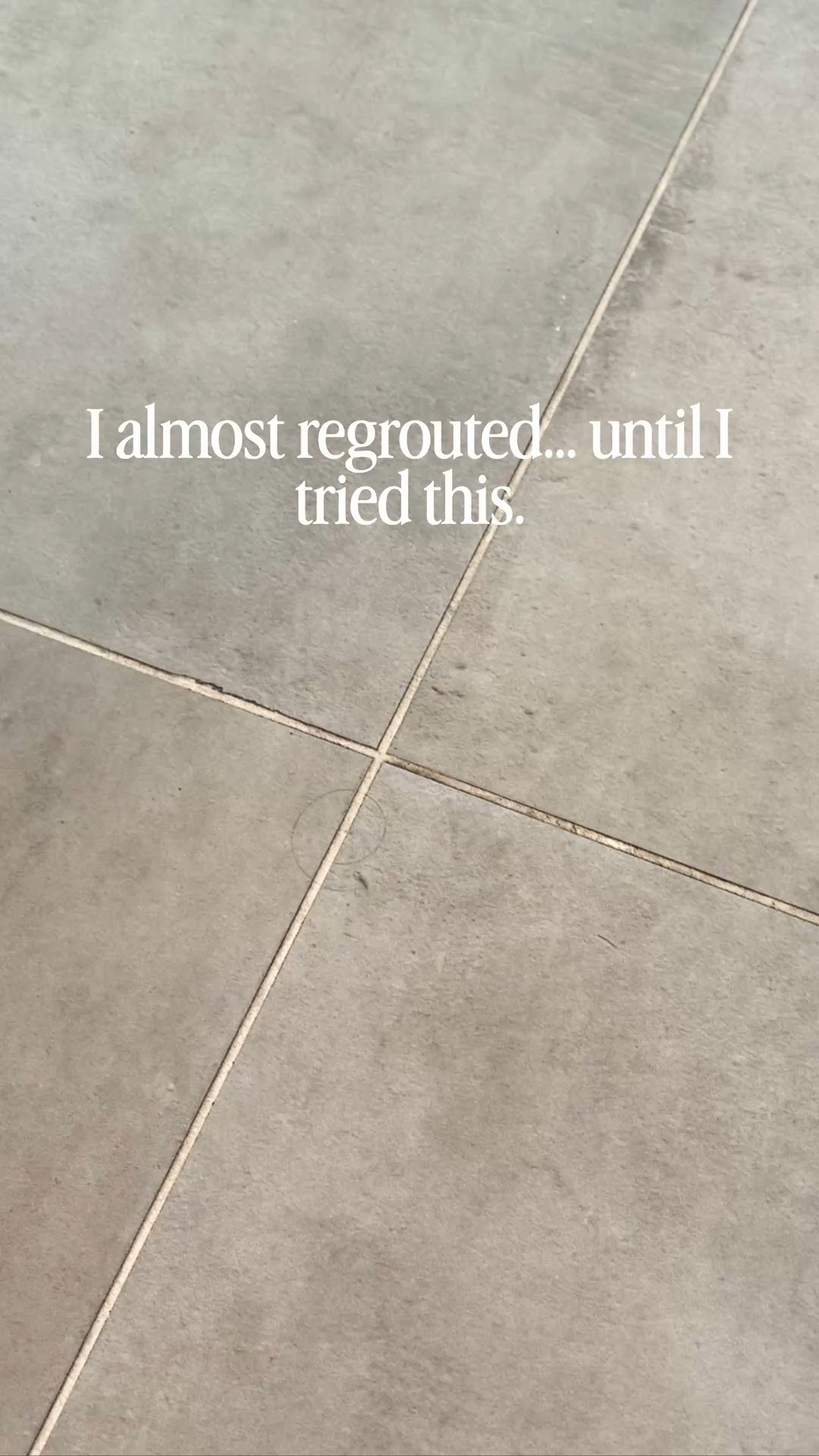 Grout went from dingy to bright white in minutes.
Spray, wait, light scrub… done.
Linking the exact cleaner + brush I used.

#groutcleaning
#cleaninghacks
#cleanhome
#homecleaning
#cleaningtips

#LTKmomlife #LTKHome #LTKU