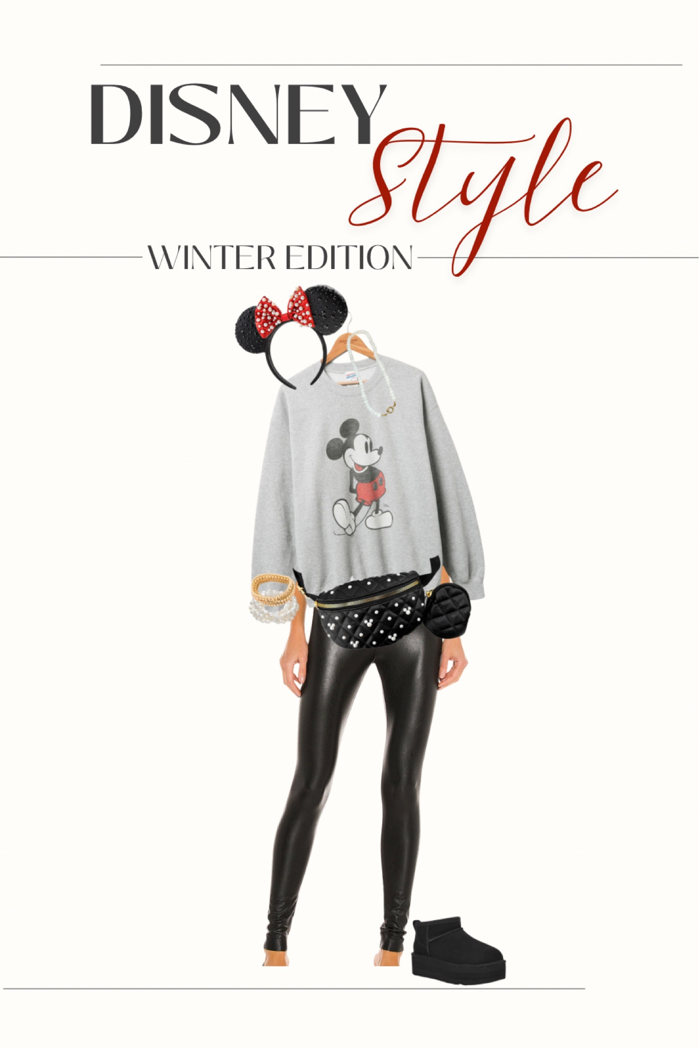 Disney style inspo! 

Bag is LittleEarsBoutique 🥰

Disneyland, winter, Christmas, Mickey, Minnie, Disneyworld 

#LTKHoliday #LTKTravel #LTKSeasonal