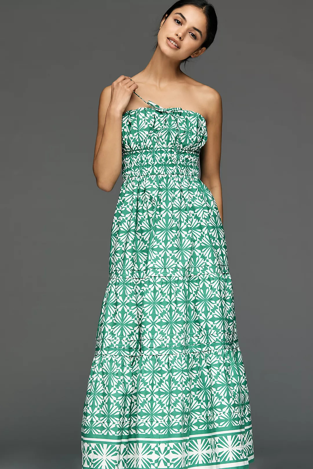 The Somerset Strapless Maxi Dress | Anthropologie (US)