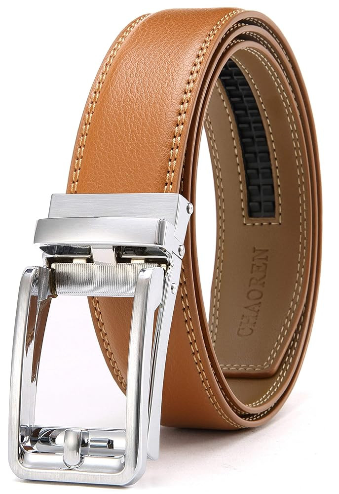CHAOREN Click Belts for Men - Mens Ratchet Belt 1 3/8" for Dress Pants - Perfect Companion to Men... | Amazon (US)