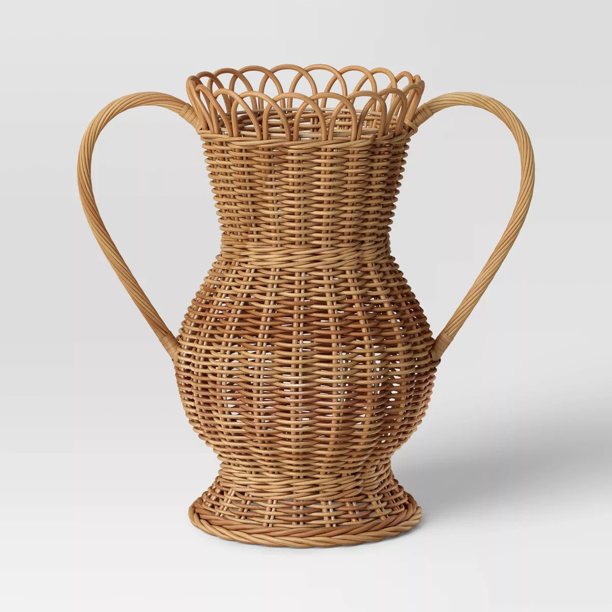 Large Rattan Vase Natural - Threshold™ | Target