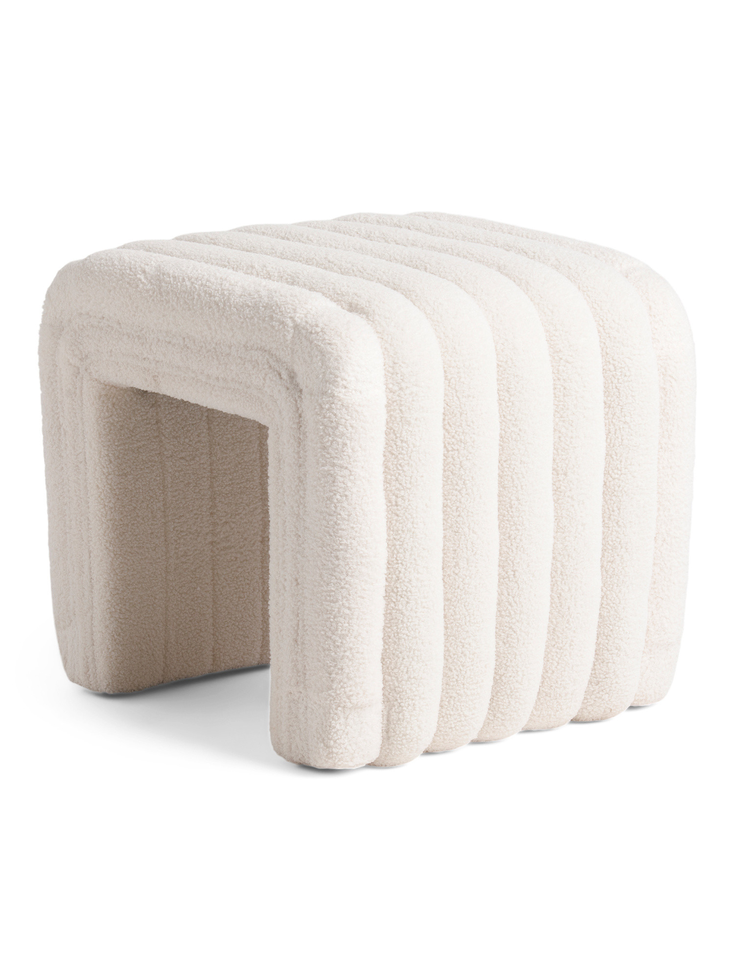 Channel Curved Ottoman | Marshalls
