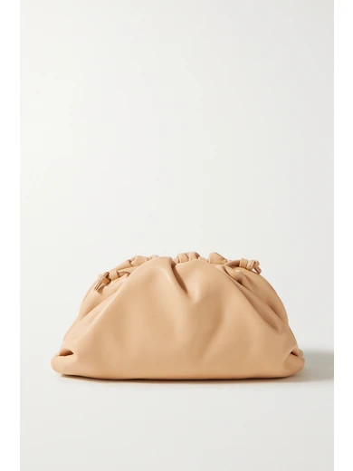 Bottega Veneta
				
			
			
			
			
			
				The Pouch small gathered leather clutch
				$1,390.00 | NET-A-PORTER (US)