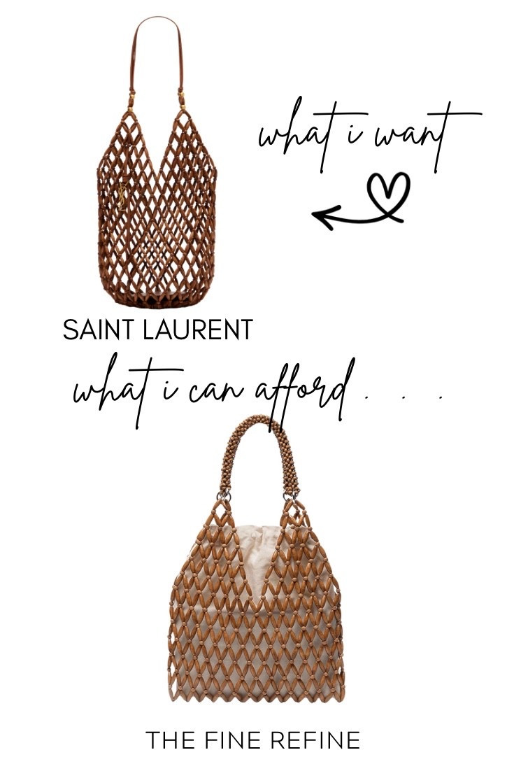 Saint Laurent and Staud are bringing back the wooden beads… meanwhile Im looking for the designer-inspired versions.

#LTKSeasonal #LTKSwim #LTKTravel