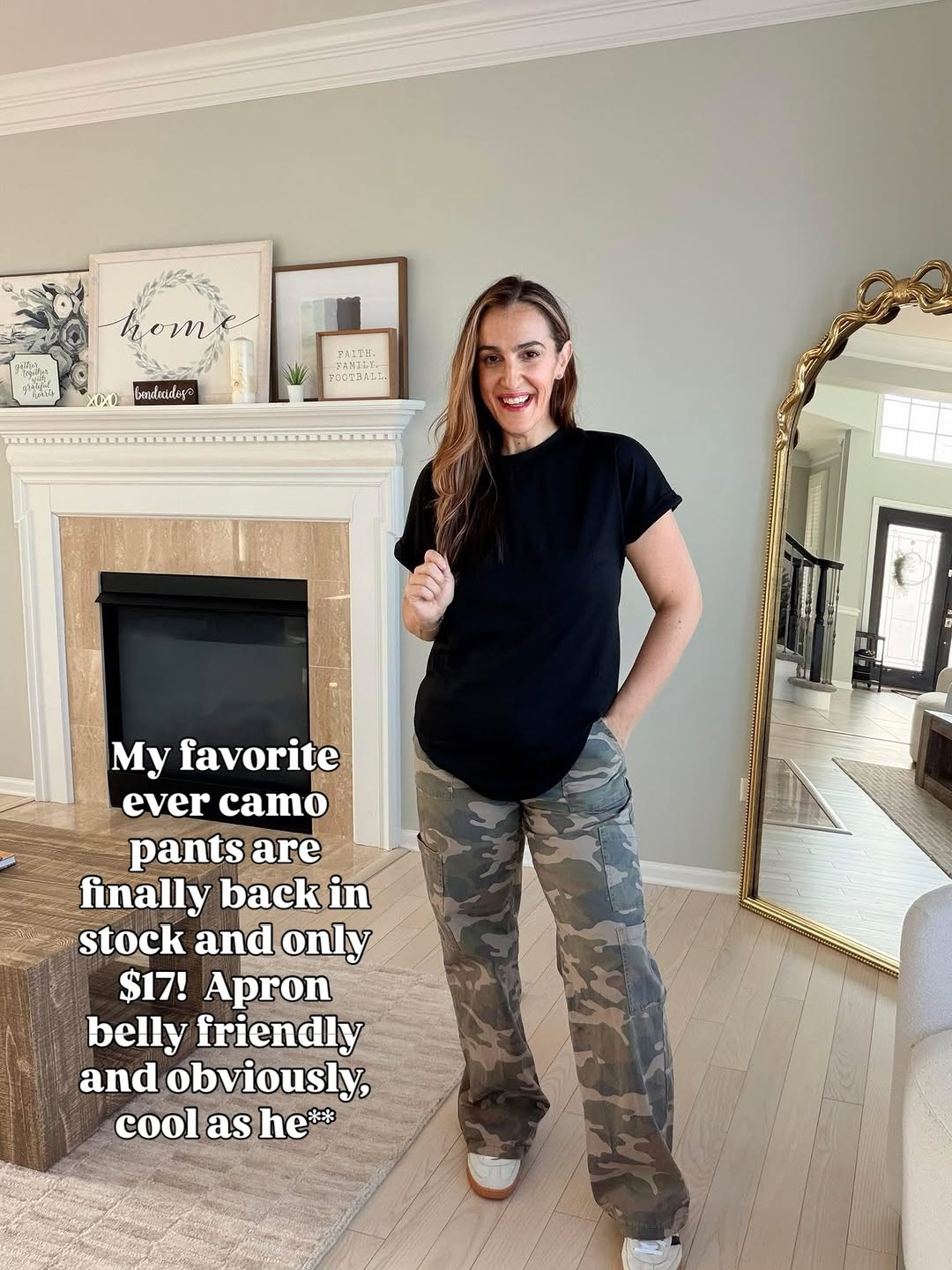 Wearing a medium. #summerstyle #springstyle #momstyle #camo 

 

#LTKootd #LTKOver40 #LTKMidsize