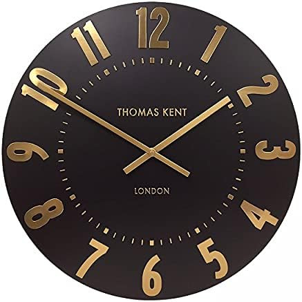 Thomas Kent Mulberry Wall Clock Onyx 12" | Amazon (UK)