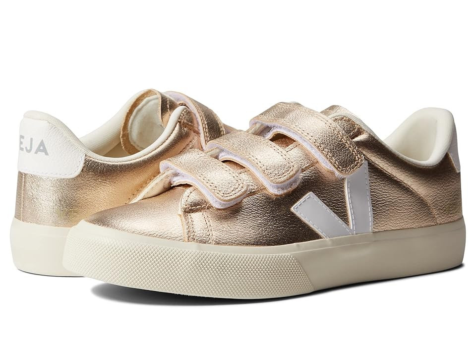 VEJA Recife Logo Women's Shoes Platine/White : EU 39 (US Women's 8) M, Leather | Zappos