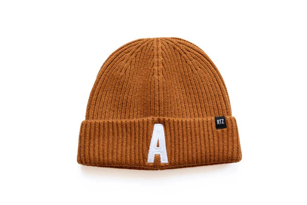 Ginger Letter Beanie | Rey to Z