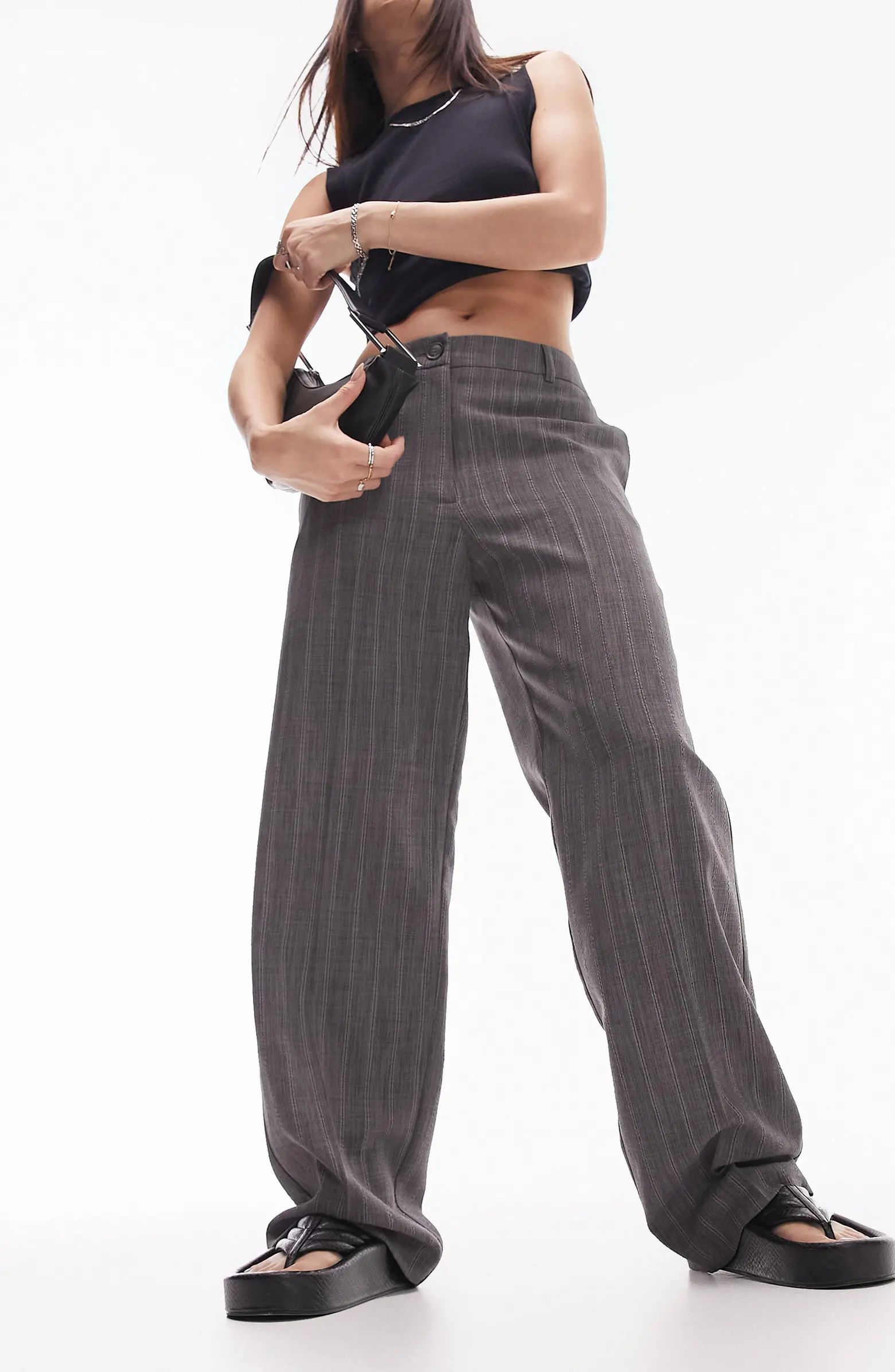 Slouch Stripe Pants | Nordstrom