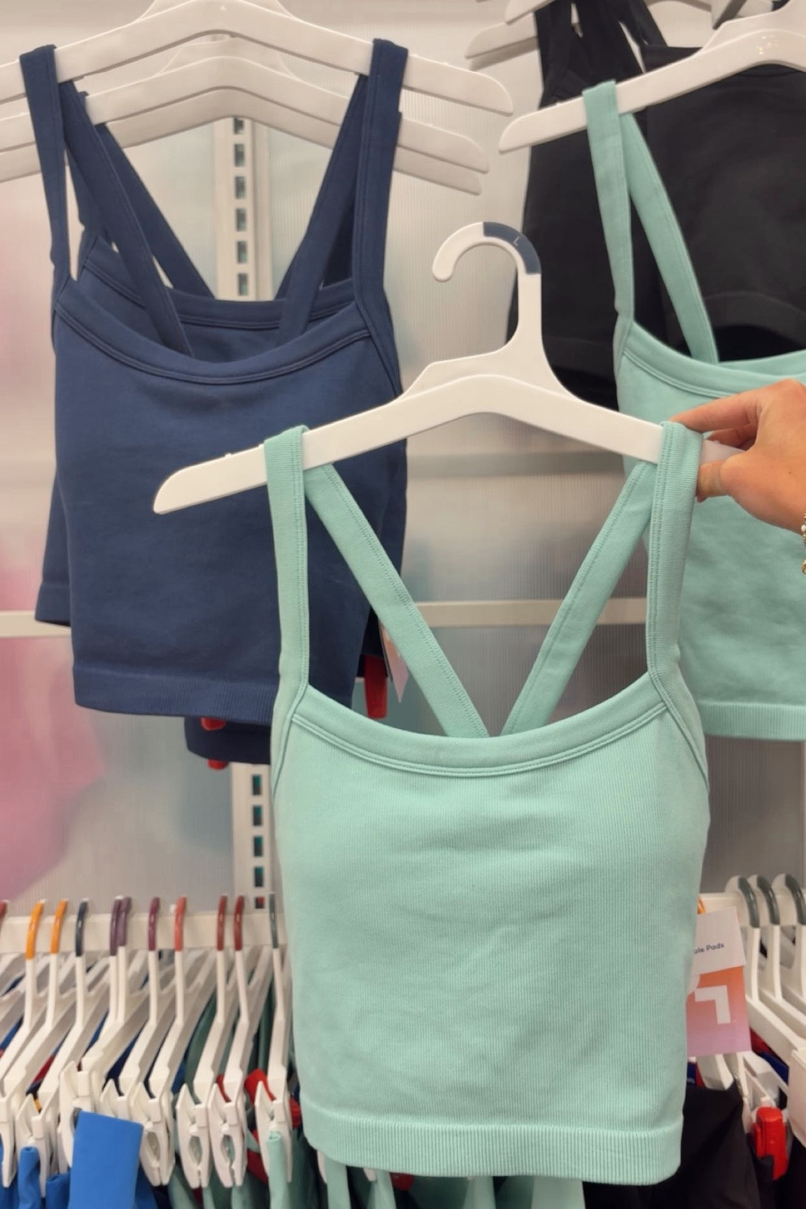 new colors in these popular target tanks!! similar to the free people version, and way more affordable. these are perfect with summer a few days away, i can’t wait to wear these. i love the striped versions as well, sooo cute for many occasions 

#ltktarget #summeroutfit #ootd #targetfinds #activewear #fitinspo

#LTKootd #LTKdayinmylife #LTKActive