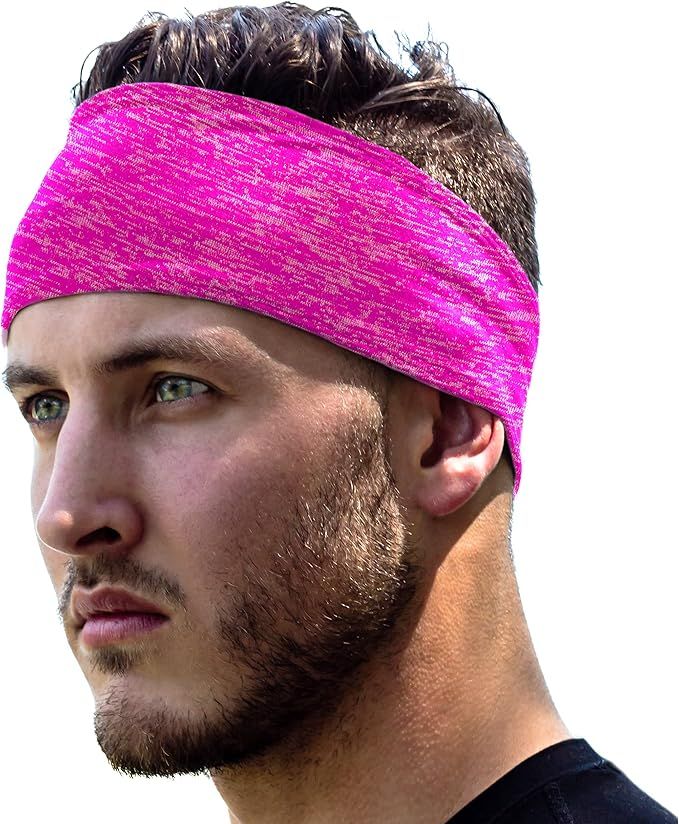 E Tronic Edge Running Headbands for Men, Women, Boys and Girls, Sports Sweatbands for Basketball,... | Amazon (US)