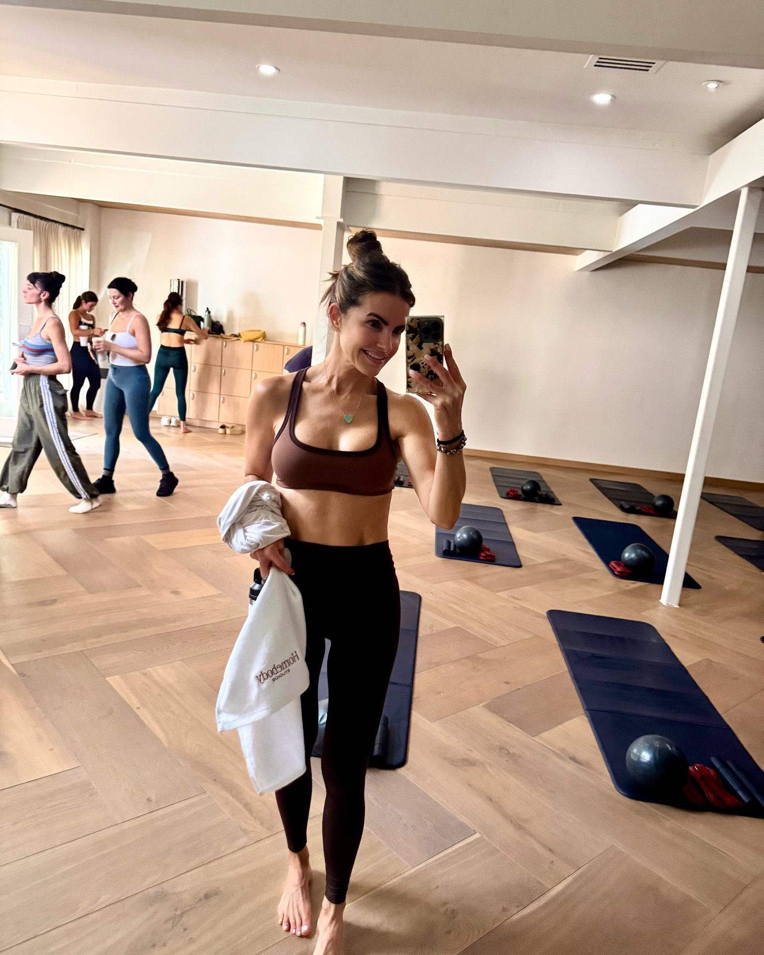 started our day at the well for coffee followed by our fav wkout in atx homebody studios🤎

shop this fab set it runs tts wearing small top & xsmall bottoms

#LTKdayinmylife #LTKfitnessgoals