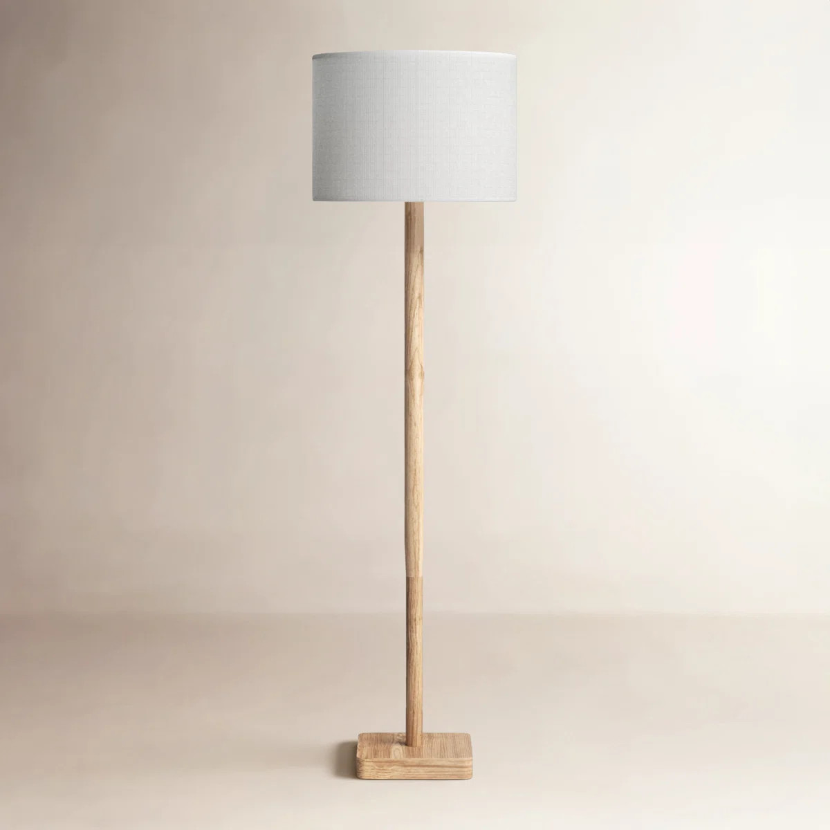 Phipps 58.5'' Natural Traditional Floor Lamp | Wayfair North America