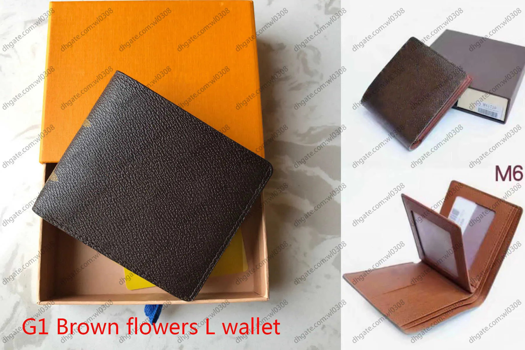 Top High Quality Designers Wallets Cardholder France Paris Plaid Style Luxurys Mens Wallet Design... | DHGate