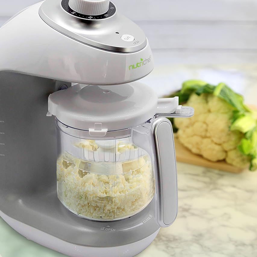 Baby Food Maker | Baby Food Processor Blender Grinder Steamer | Cooks & Blends Healthy Homemade Baby | Amazon (US)