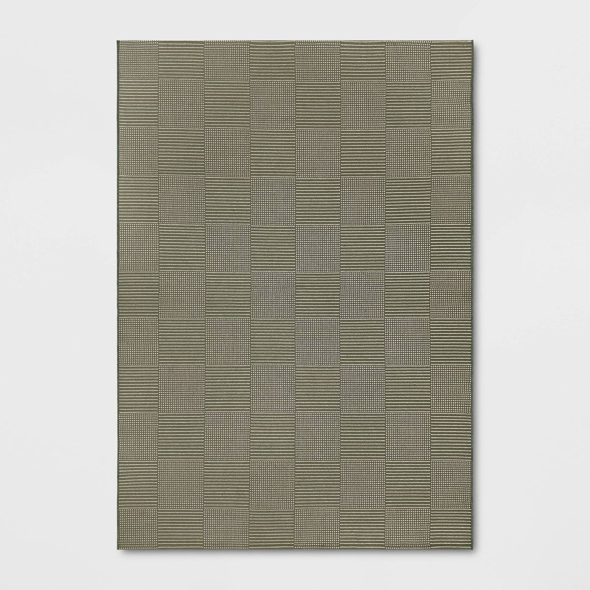 Patterned Grid Outdoor Area Rug - Threshold™ designed with Studio McGee | Target