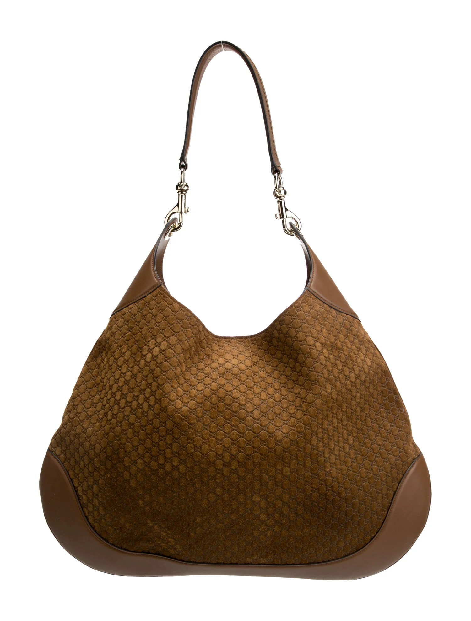 Micro GG Monogram GG Large B Hobo Large | The RealReal