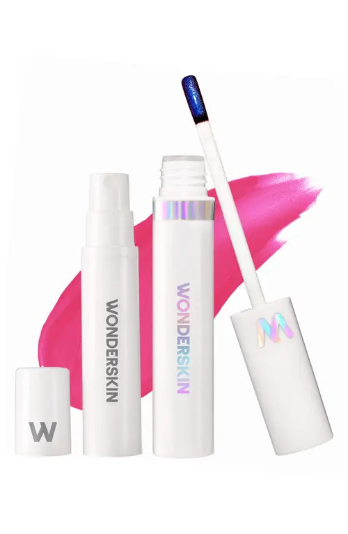 WONDERSKIN Wonder Blading Peel & Reveal Lip Stain Set in Neon Rose at Nordstrom | Nordstrom