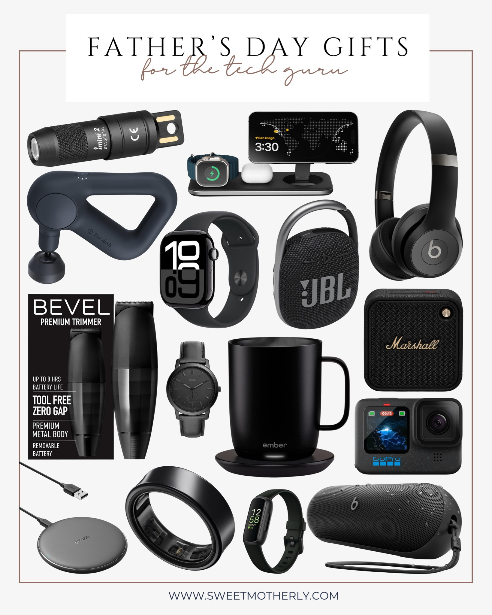 Father’s Day gifts for the tech guru

Tech gift ideas
Smart home gadgets
Wireless charging station
Portable power bank
Bluetooth speakers
Desk setup accessories
Productivity tech tools
Travel tech essentials
Latest tech finds

#LTKSeasonal #LTKSaleAlert #LTKMens