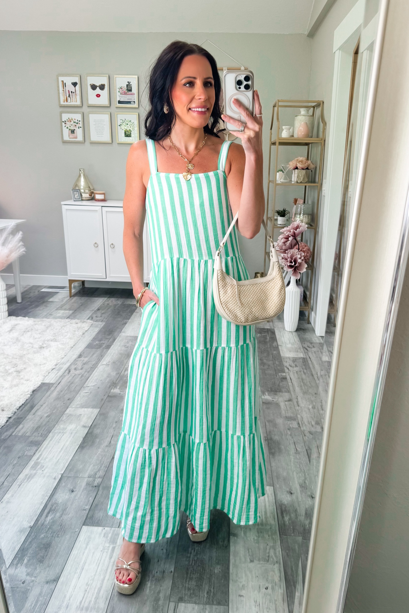 Comfy summer dress! 

Wearing size XS.

affordable style, women’s fashion, casual outfit inspo, spring outfit inspo, spring fashion, summer outfit inspo, chic outfit, casual chic outfit, summer outfit, summer favorites, petite style, petite outfit, summer dress, kohls dress, stripe dress, maxi dress

#LTKSaleAlert #LTKFindsUnder50 #LTKFindsUnder100