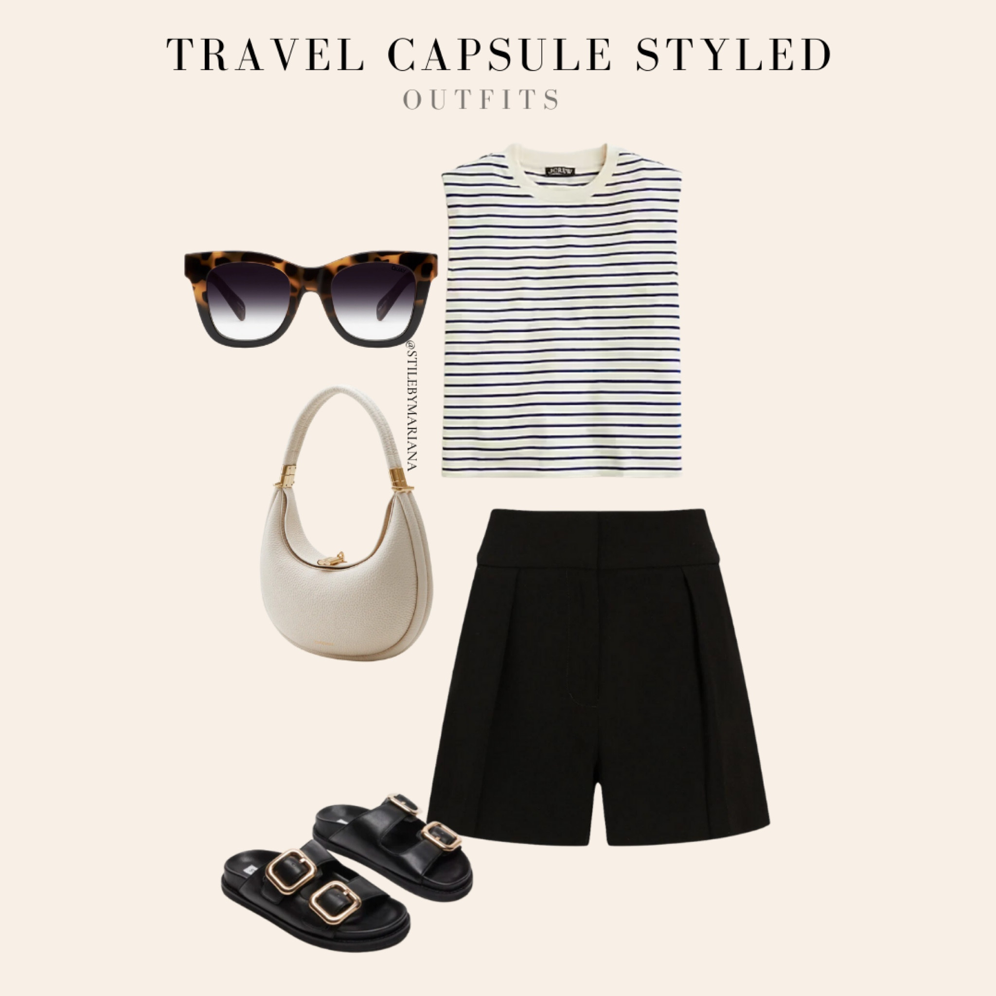 Travel capsule styled outfit 

#LTKtravel #LTKswim #LTKfindsunder100