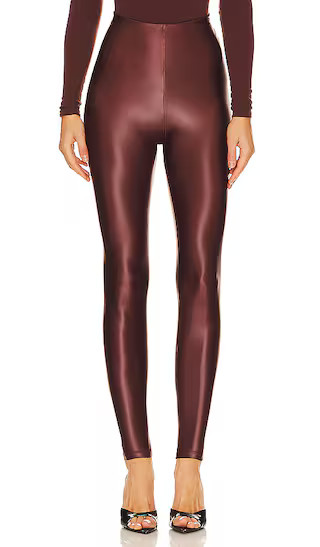 Matte Metallic Legging in Copper | Revolve Clothing (Global)