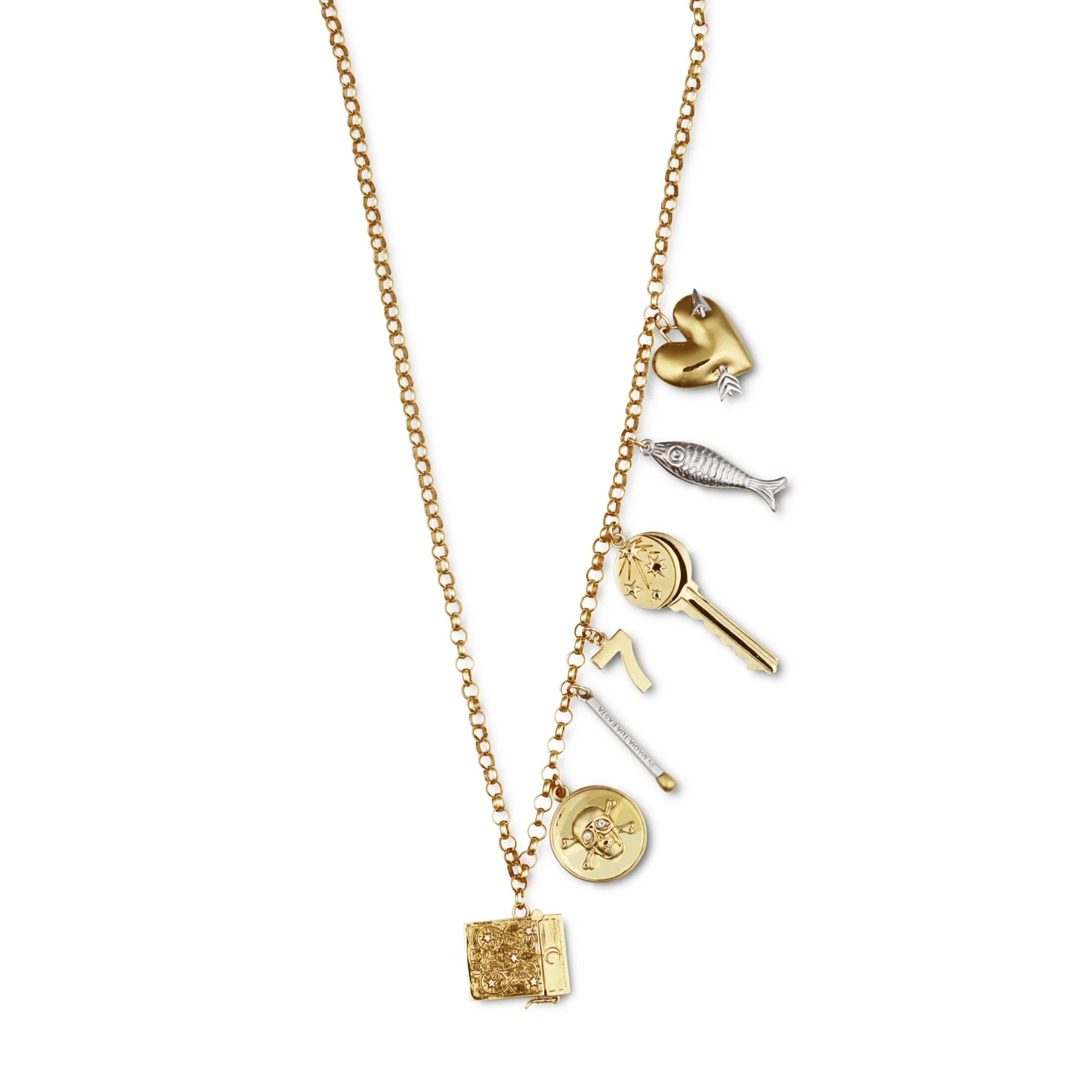 Courtney Grow's Loaded Charm Necklace | HART