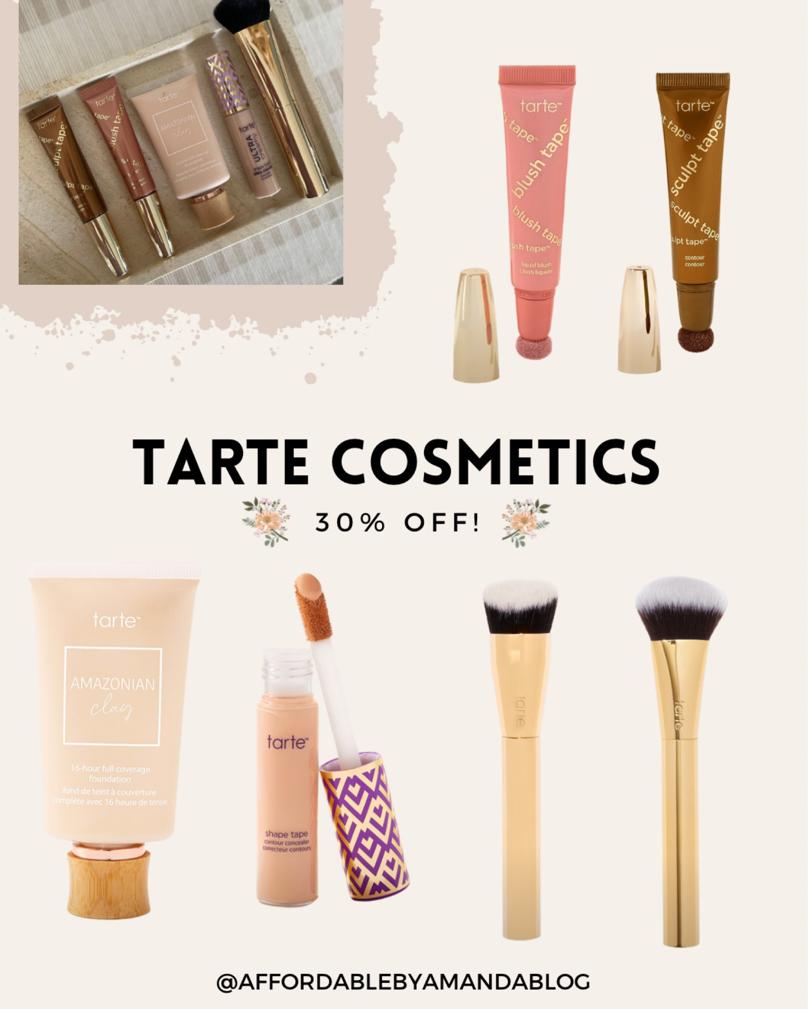 Tarte Cosmetics 30% off 🚨 beauty sale at #tarte / save on your fave makeup products from #tartecosmetics staring 3/9 in the LTK APP!! #tartecosmetics #ltksale #makeup #tartebeauty 

#ltkvideo 
LTKVIDEO
LTK VIDEO



#LTKFind #LTKSale #LTKbeauty