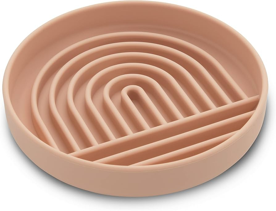 Slow Feeder Dog Bowl: The Slowdown Bowl is A Modern, Silicone Puzzle Bowl & Lick Mat. Slow Eating... | Amazon (US)