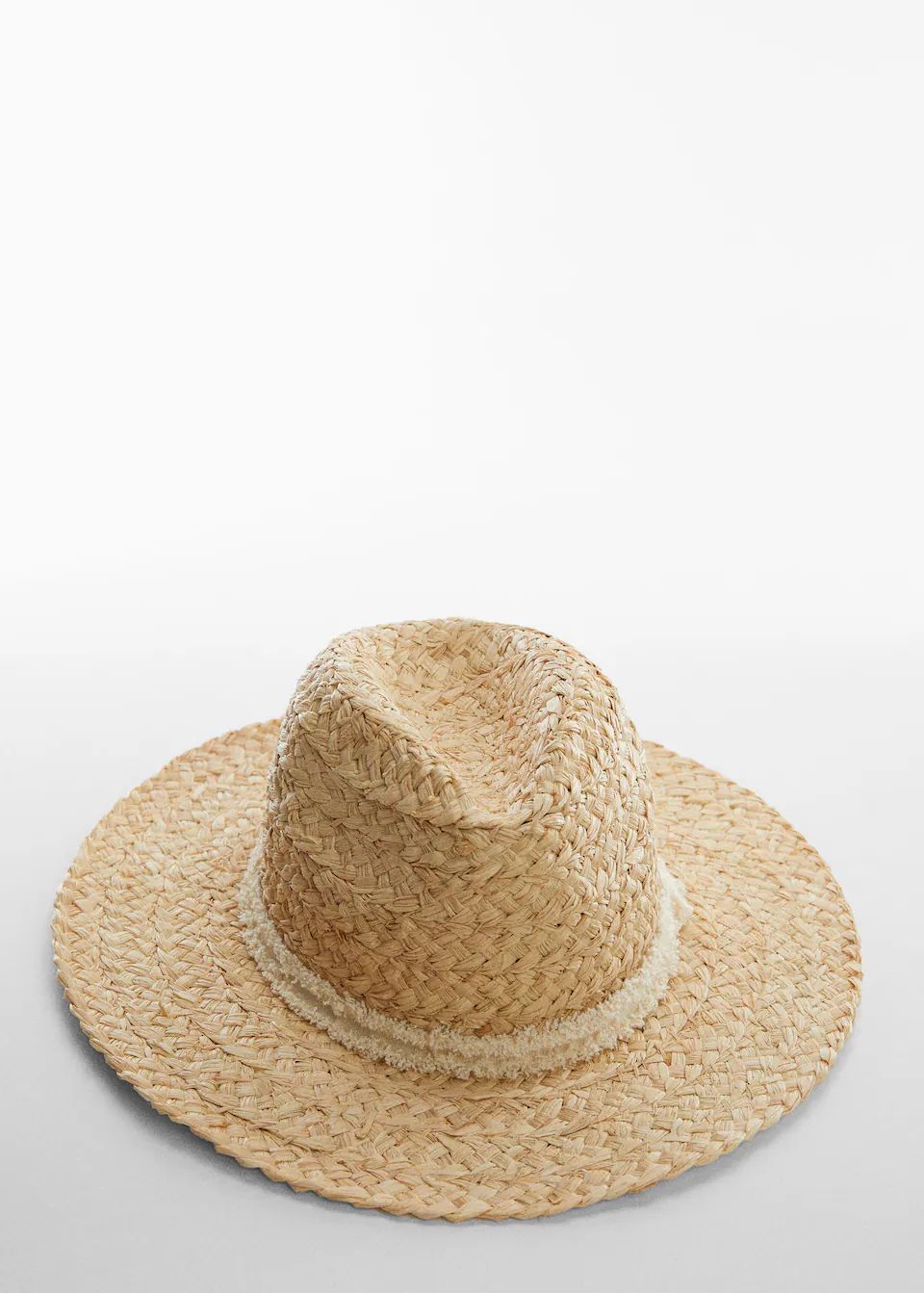 Contrast ribbon hat | MANGO (US)