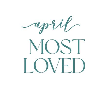 What you loved most in April.

#LTKfindsunder100 #LTKfindsunder50 #LTKover40