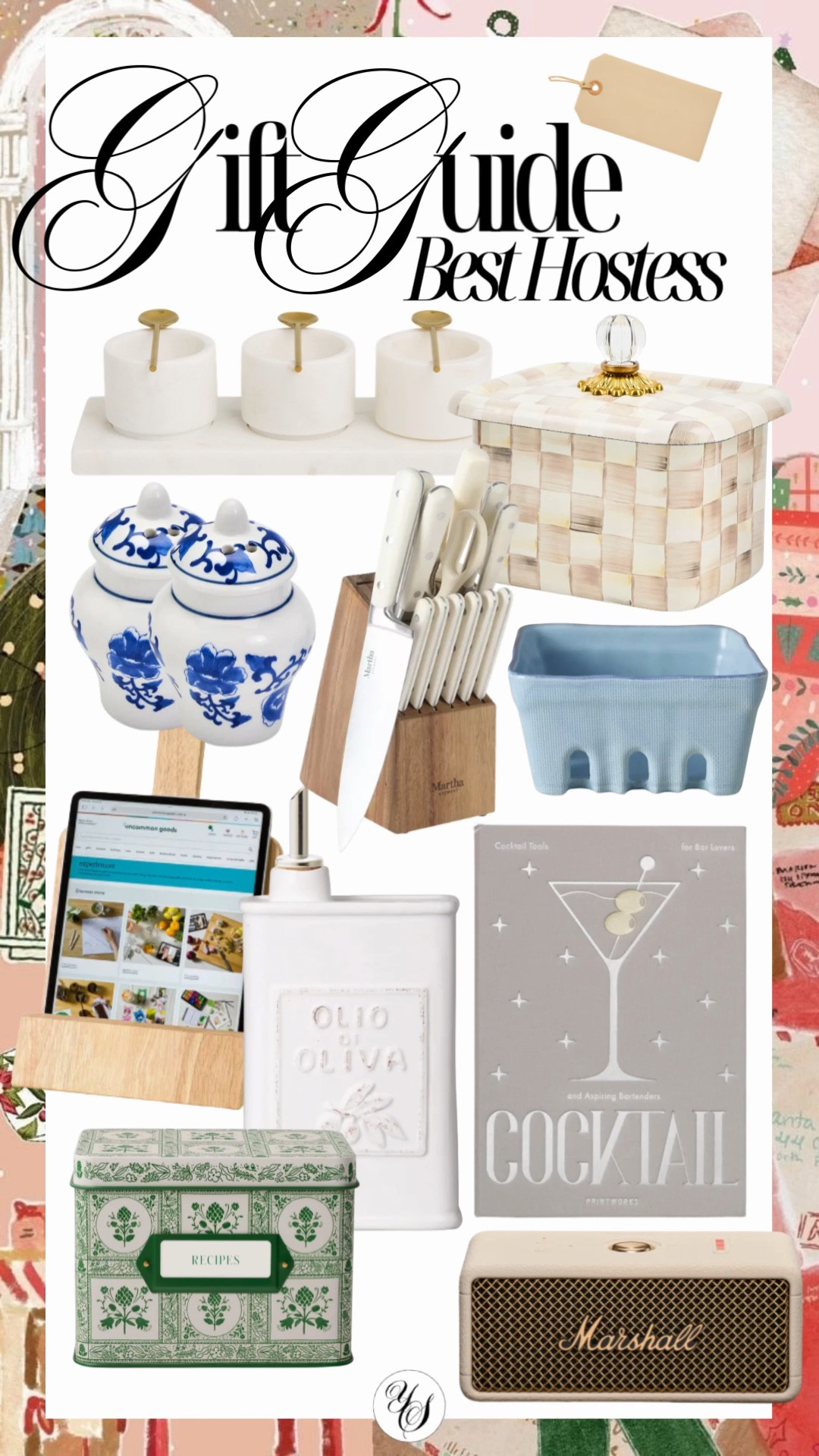 The best gifts for the best hostess!! 🌟



gift guide, hostess gifts, gift ideas, kitchen finds, home finds, preppy style, Grandmillenial, oil dispenser, salt and pepper grinder, Makenzie child’s, Anthropologie, gifts for the hostess, meal prepping, dinner, McGee and Co, Amazon finds, knives set, Amazon gifts, Black Friday deals, cocktails, cyber week, holiday finds, foodie, gifts under $50, gifts under $100, Nordstrom, rifle paper co

#LTKfoodie #LTKGiftGuide #LTKFindsUnder100