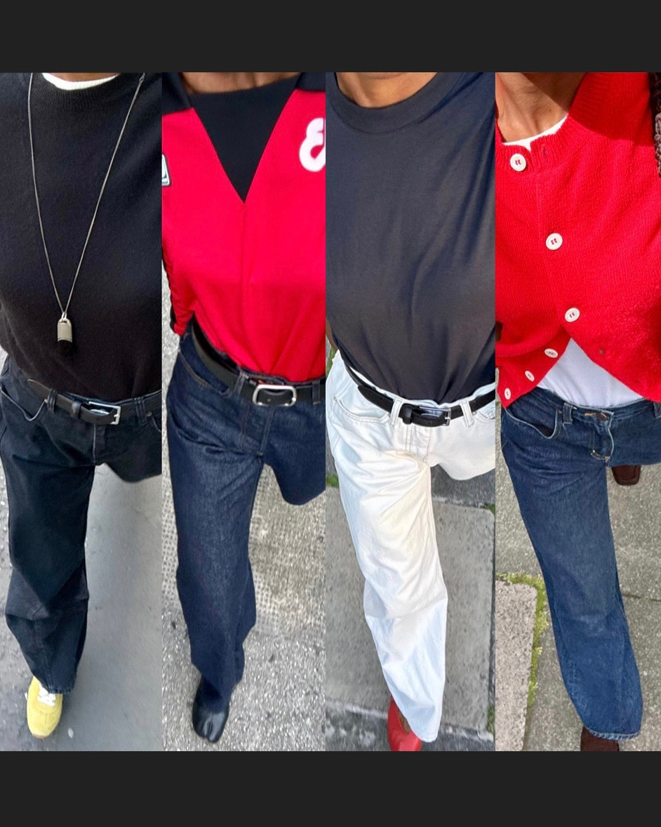 A touch of red 

#LTKshoes #LTKstyletip #LTKsummer