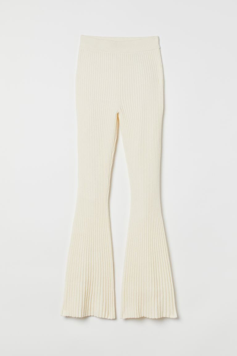 Pantalón en punto de canalé | H&M (FR, IT, ES, PT, BE)