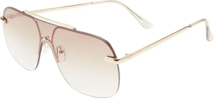 Venatici 137mm Aviator Sunglasses | Nordstrom