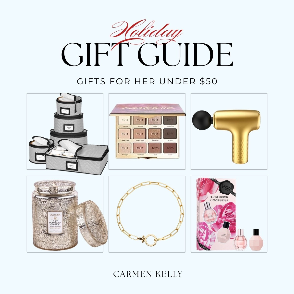 ✨ Holiday Gift Guide: Gifts for Her Under $25 ✨

If you’re looking for thoughtful, feminine gifts that feel luxe without the price tag… this roundup is for you! 🎁✨ These under-$25 finds make the sweetest stocking stuffers, coworker gifts, teacher surprises, or last-minute add-ons.

From cozy winter accessories to pretty pearls, relaxing shower steamers, bestselling lip gloss sets, a spa-soft robe, and an inspiring read — each pick feels elevated, useful, and so easy to gift.

Tap to shop these budget-friendly favorites that look far more expensive than they are. 🤍✨
Perfect for the gals who deserve a little extra holiday sparkle!

#GiftGuide #GiftsForHer #HolidayGifting #Under25Gifts #BudgetFriendlyGifts  

#LTKGiftGuide #LTKHoliday #LTKFindsUnder50