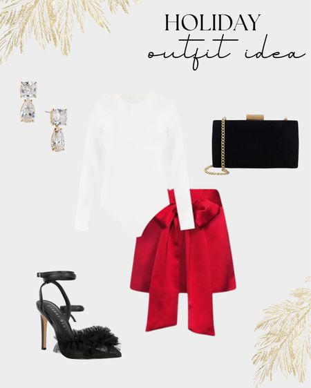 Easy cute holiday outfit idea from Dillards! Love the red satin bow skirt! 


Holiday dress
Holiday party

#LTKstyletip #LTKSeasonal #LTKHoliday