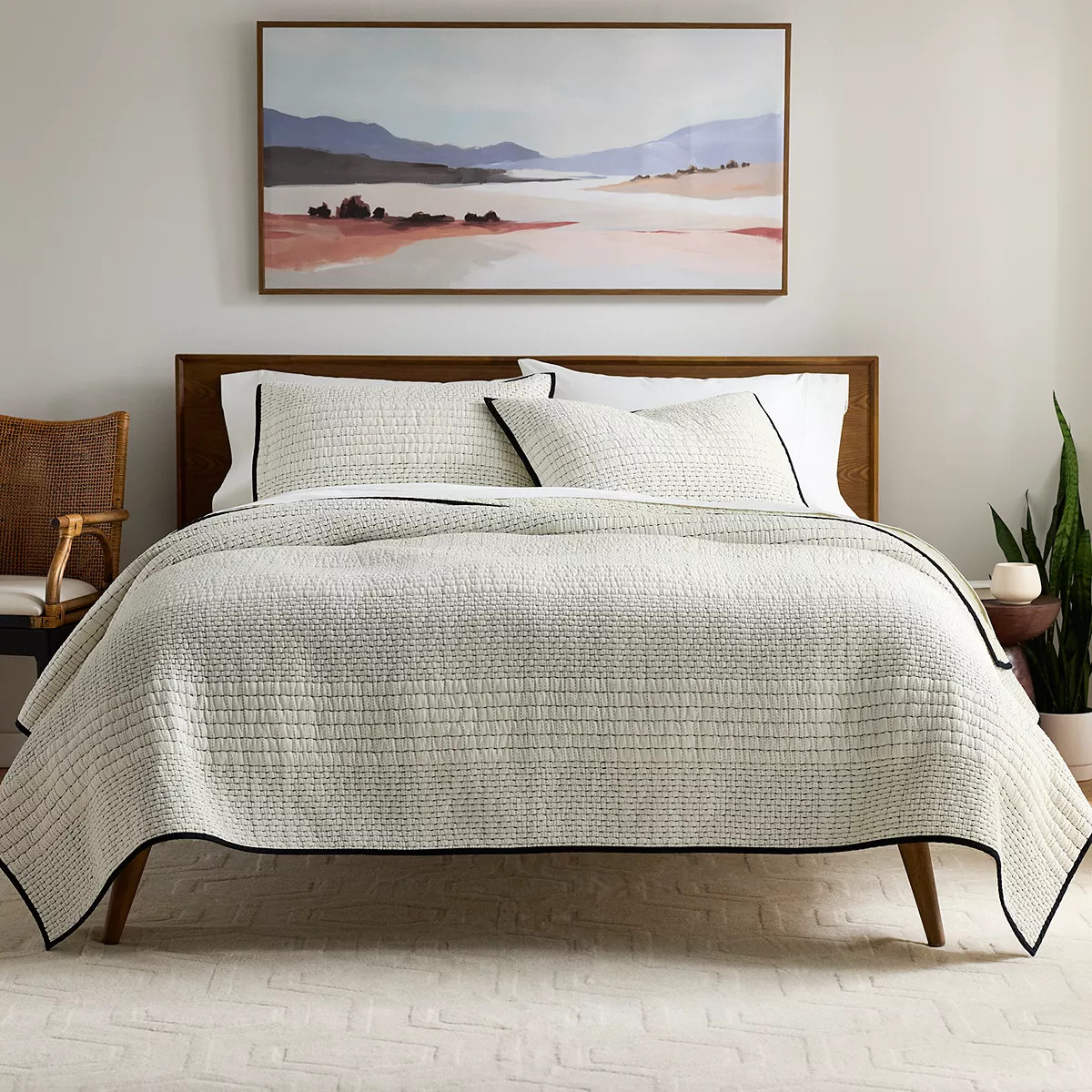 Sonoma Goods For Life® Bozeman Stitch Quilted Bedding | Kohl's