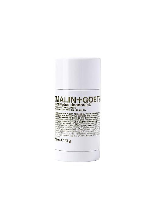 Malin + Goetz Eucalyptus, Bergamot, and Botanical Deodorant, with natural ingredients, effective ... | Amazon (US)