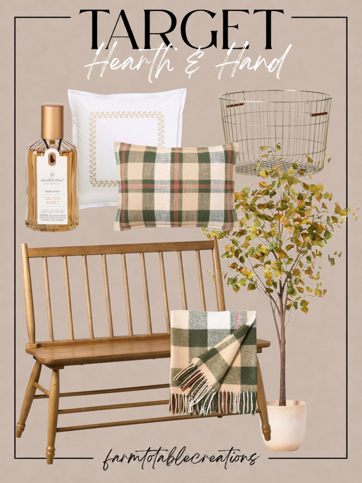 Coming Soon. Target Hearth & Hand Entryway Finds You’ll Love This Fall 🍂🤍

Refresh your entryway with cozy Hearth & Hand favorites from Target! From timeless pillows and soft throws to beautiful faux greenery, warm room spray, and functional storage, these pieces make it easy to create a welcoming space that feels effortlessly cozy all season long.

Follow @farmtotablecreations on Instagram for more cozy home finds and trending decor.#TargetHome #HearthAndHand #TargetFinds #FallDecor #EntrywayDecor #CozyHome #NeutralDecor #PillowStyling #HomeStyling #HomeInspiration #SeasonalDecor #FallHome #TimelessStyle #LTKFinds

#LTKHome #LTKHome