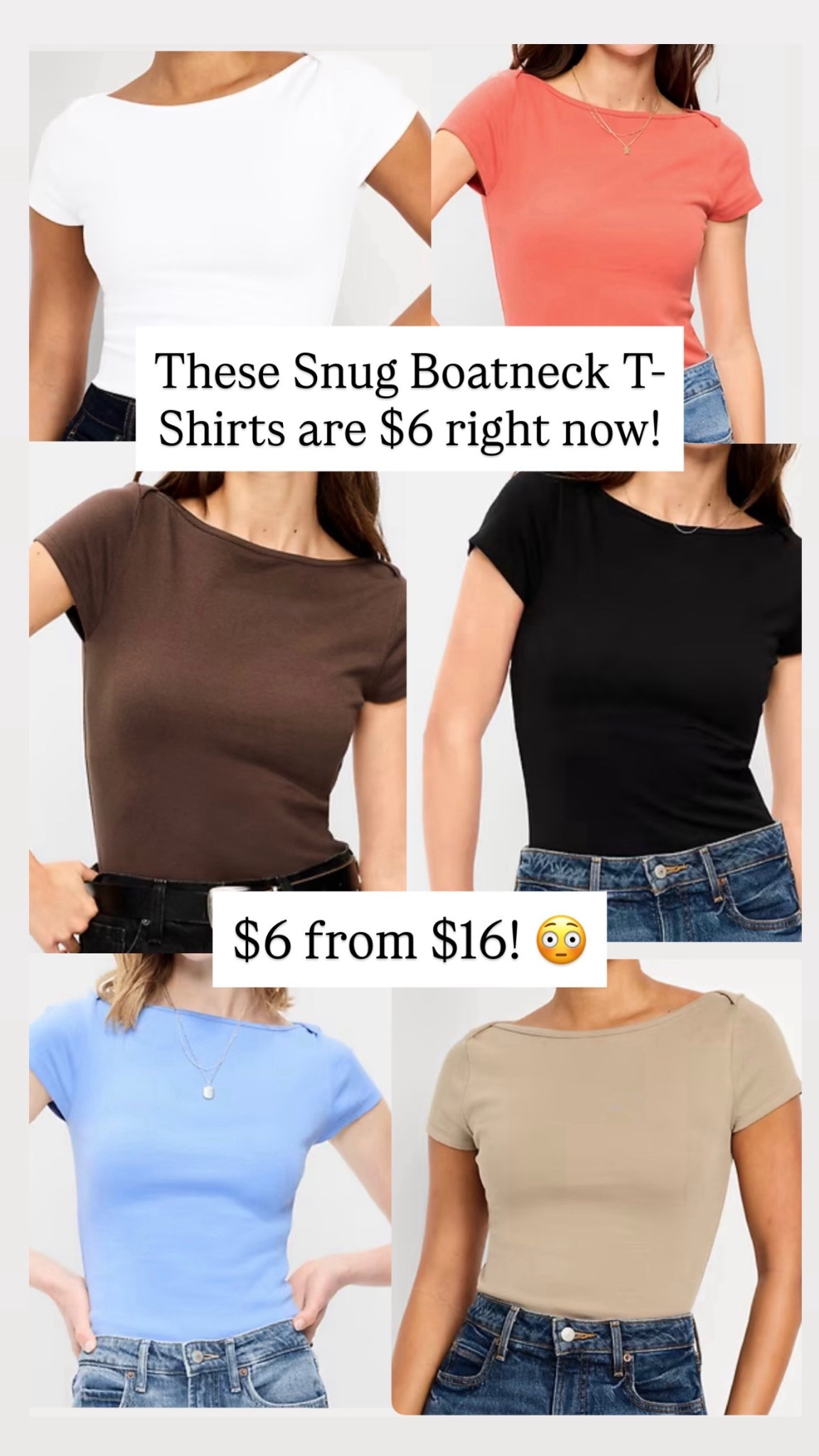 These boatneck tees are $6 from $16 🩷💜

#LTKSaleAlert #LTKootd