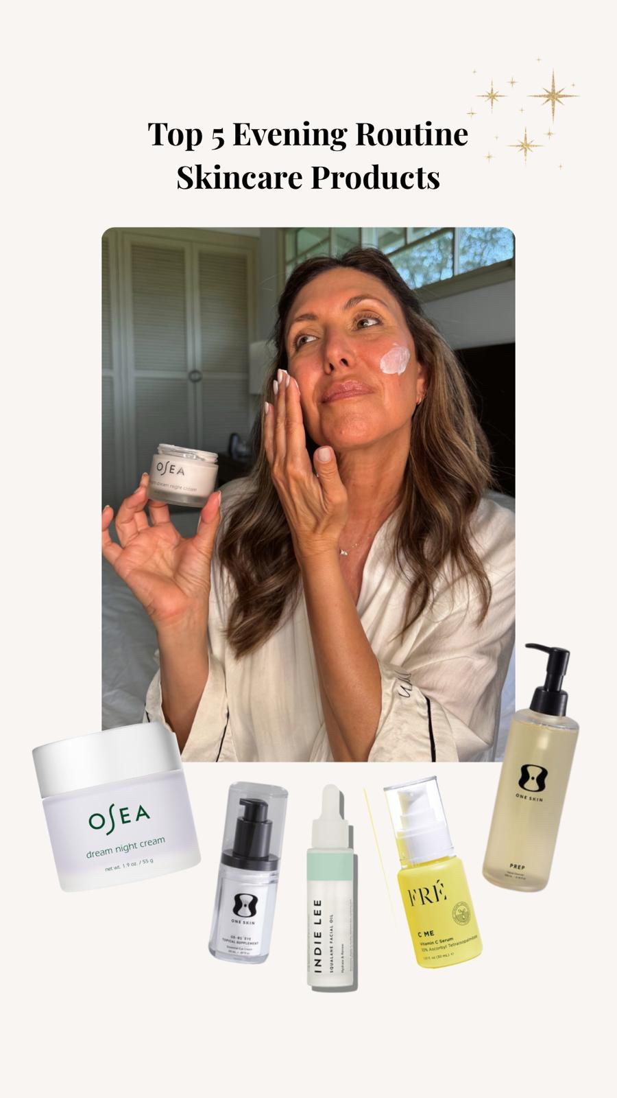 ✨At 60, I’m absolutely loving my glowing, youthful skin! These products and steps have worked wonders for me—my foolproof nighttime routine that delivers real, visible results! 💖 No matter your age, these tips will help you achieve that glowing skin too! 💫

#agelessbeauty #glowup #skincaresecrets #glowgetter #youthfulglow #nighttimeroutine #skincarefavorites #beautyafter50 #over60style

#LTKU #LTKFindsUnder50 #LTKBeauty