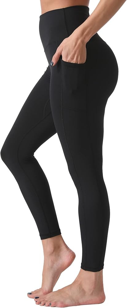 Sunzel Leggings for Women w/Pockets High Waist Tummy Control Yoga Pant Buttery Soft Leggins for Gym  | Amazon (US)
