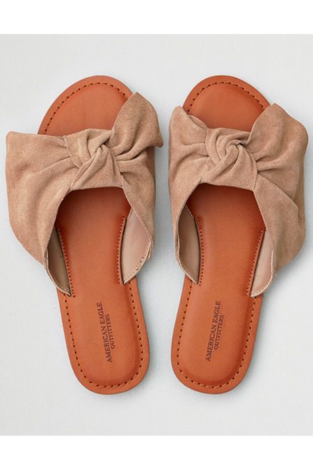 AE Oversized Bow Slide Sandal | American Eagle Outfitters (US & CA)