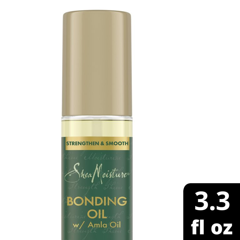 SheaMoisture Strengthen & Smooth Bonding Oil with Amla Oil, 3.3 oz | Walmart (US)