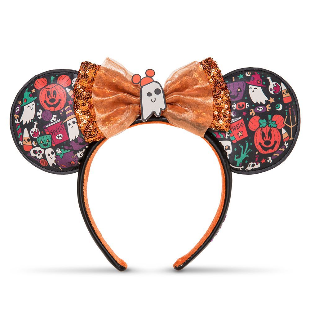 Minnie Mouse Ear Headband with Sequined Bow – Halloween | shopDisney | Disney Store