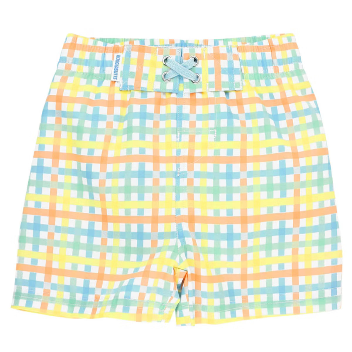 RuggedButts Toddler Boys Gingham Swim Trunks | Target