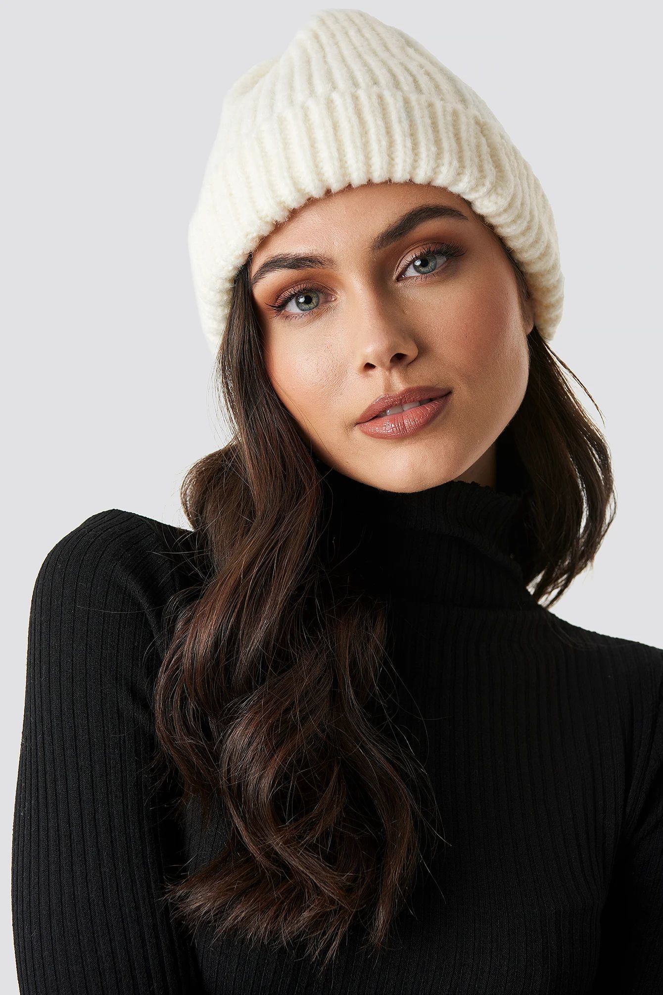 Soft Knitted Hat White | NA-KD DE, AT, CH