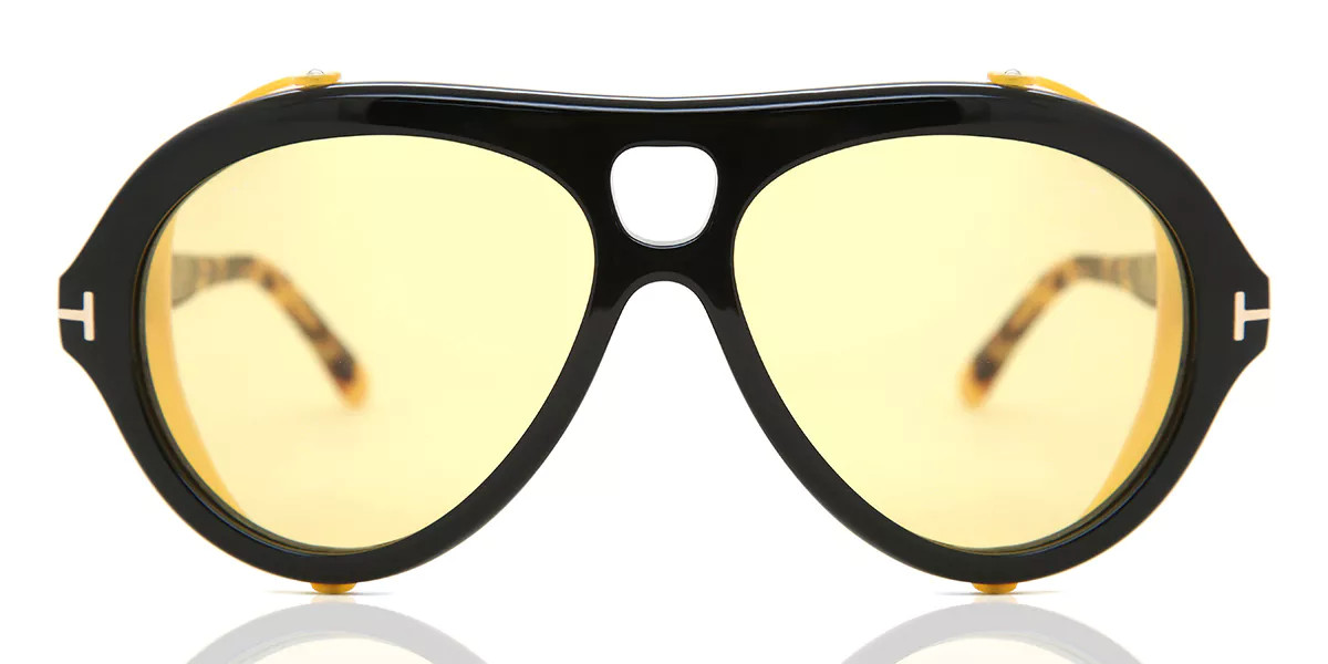 Tom Ford FT0882 Neughman 01E Men's Sunglasses Black Size 60 | SmartBuyGlasses Global